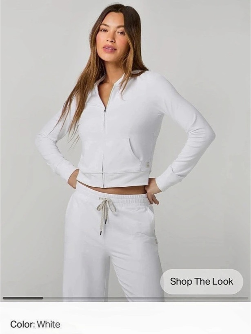 Vuori Halo Mini Full Zip Hoodie NEW NWT